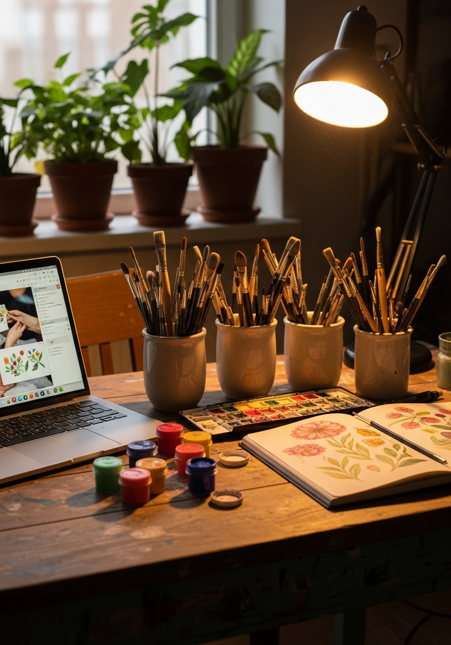 Домашняя обстановка и рабочее место